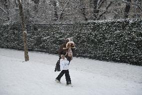 Paris Under the Snow