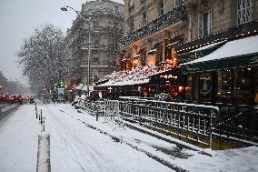 Paris Under the Snow