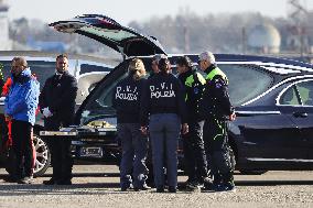 Arrival of The Bodies of Italian Victims of The New Year's Eve Fire in Crans-Montana - Milan