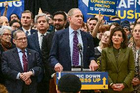 Kathy Hochul and Zohran Mamdani Joint Press Conference
