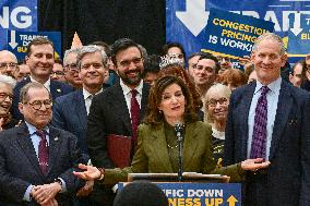Kathy Hochul and Zohran Mamdani Joint Press Conference