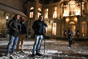 Meetings between representative agricultural organisations and French PM Sebastien Lecornu in Paris FA