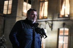 Meetings between representative agricultural organisations and French PM Sebastien Lecornu in Paris FA