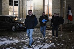 Meetings between representative agricultural organisations and French PM Sebastien Lecornu in Paris FA