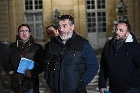 Meetings between representative agricultural organisations and French PM Sebastien Lecornu in Paris FA