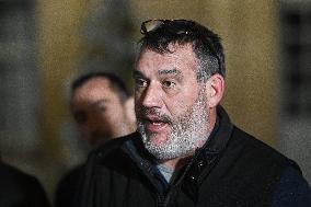 Meetings between representative agricultural organisations and French PM Sebastien Lecornu in Paris FA