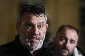 Meetings between representative agricultural organisations and French PM Sebastien Lecornu in Paris FA