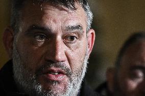 Meetings between representative agricultural organisations and French PM Sebastien Lecornu in Paris FA