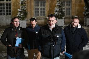 Meetings between representative agricultural organisations and French PM Sebastien Lecornu in Paris FA