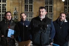 Meetings between representative agricultural organisations and French PM Sebastien Lecornu in Paris FA