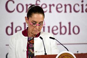 MPresident Claudia Sheinbaum Holds Briefing About Nicolas Maduro