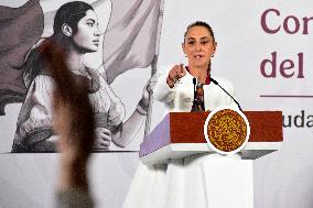 MPresident Claudia Sheinbaum Holds Briefing About Nicolas Maduro