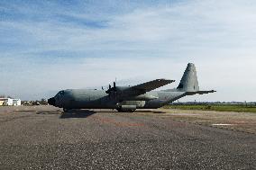 Coffins Of Crans Montana Fire Victims Arrive At Linate Airport - Milan
