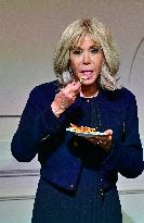 President Macron At The Traditional Epiphany Galette Ceremony - Paris