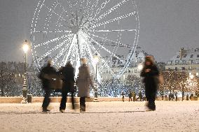 Paris Under The Snow - Paris