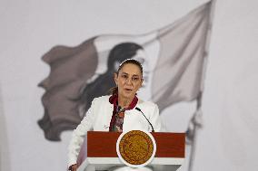 President Claudia Sheinbaum Holds Briefing About Nicolas Maduro