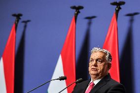 Viktor Orban At His Annual International Press Conference - Budapest