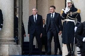 Macron and Carney Meet Ahead of Summit - Paris