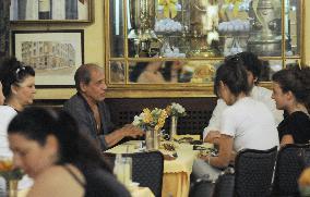 Adriano Celentano Celebrates 88th Birthday - Milan