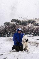 Heavy Snow Covers Beach On Epiphany - Rimini