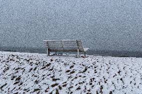 Heavy Snow Covers Beach On Epiphany - Rimini