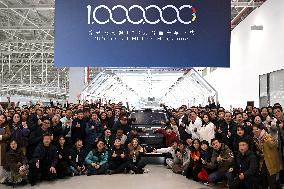 NIO's 1 Millionth Vehicle - China