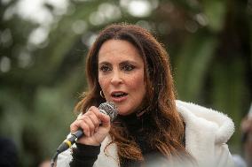 Iran Regime Opponents Protest In LA