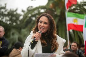 Iran Regime Opponents Protest In LA