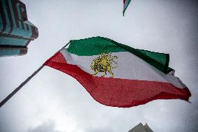 Iran Regime Opponents Protest In LA