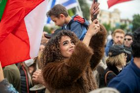 Iran Regime Opponents Protest In LA
