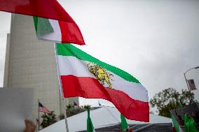 Iran Regime Opponents Protest In LA