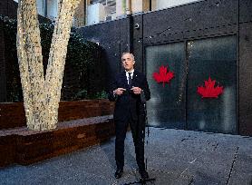 Prime Minister Carney Speaks With Media at Canadian Embassy in Paris