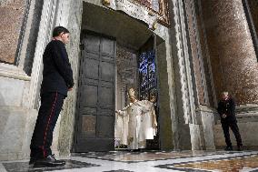Pope Leo XIV Closes the Holy Door of St Peter s Basilica - Vatican