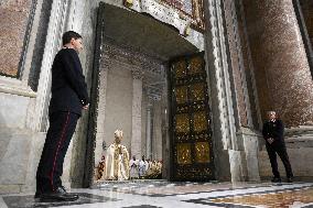 Pope Leo XIV Closes the Holy Door of St Peter s Basilica - Vatican