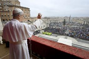 Pope Leo XIV Prays The Angelus - Vatican