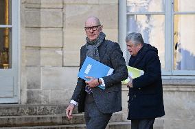 Ministers Meeting on The Situation of The Agriculture - Paris