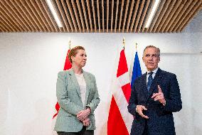 Prime Minister Mark Carney Meets Mette Frederiksen - Paris