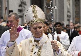 Pope Leo XIV Celebrates Epiphany Mass -  Vatican