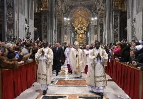 Pope Leo XIV Celebrates Epiphany Mass -  Vatican