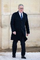 Coalition of The Willing Summit on Security Guarantees for Ukraine - Arrivals - Paris