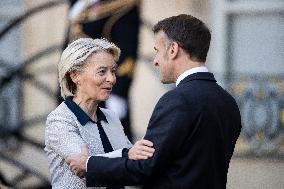 Coalition of The Willing Summit on Security Guarantees for Ukraine - Arrivals - Paris