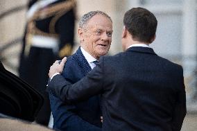 Coalition of The Willing Summit on Security Guarantees for Ukraine - Arrivals - Paris