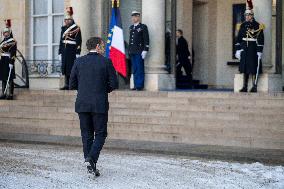Coalition of The Willing Summit on Security Guarantees for Ukraine - Arrivals - Paris