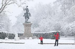 Snowy Landscape - Bologna