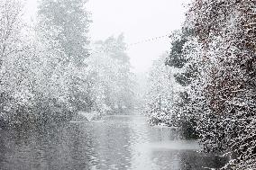 Snowy Landscape - Bologna