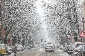 Snowy Landscape - Bologna