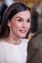 Royals At The Military Easter At The Royal Palace - Madrid