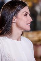 Royals At The Military Easter At The Royal Palace - Madrid