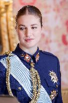 Royals At The Military Easter At The Royal Palace - Madrid