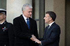 Coalition of The Willing Summit on Security Guarantees for Ukraine - Arrivals - Paris